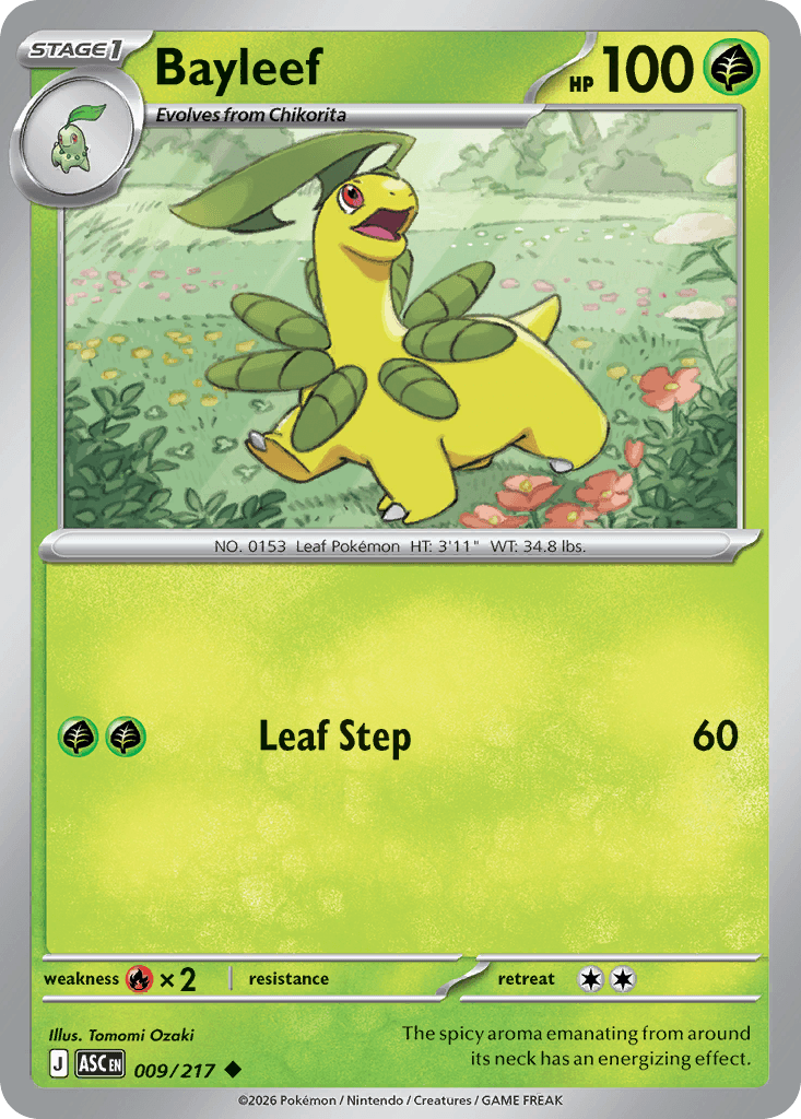 Bayleef Ascended Heroes card