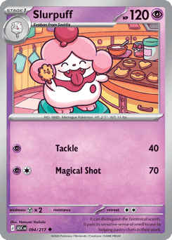 Slurpuff Ascended Heroes card