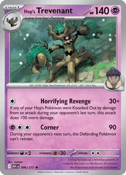 Hop's Trevenant Ascended Heroes card