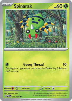 Spinarak Perfect Order card