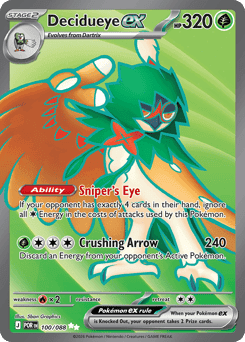 Decidueye ex Perfect Order card