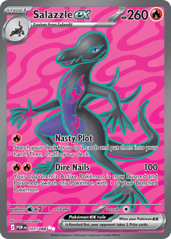 Salazzle ex Perfect Order card