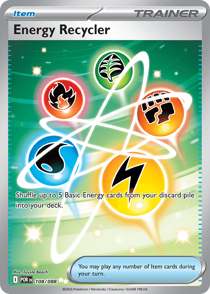 Energy Recycler Perfect Order card