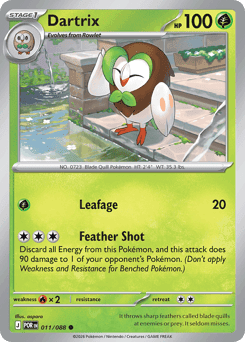 Dartrix Perfect Order card