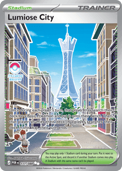 Lumiose City Perfect Order card