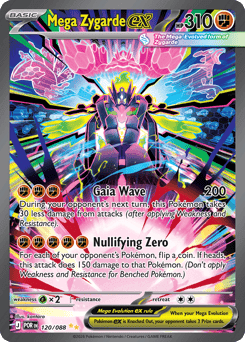 Mega Zygarde ex Perfect Order card