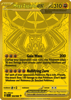 Mega Zygarde ex Perfect Order card