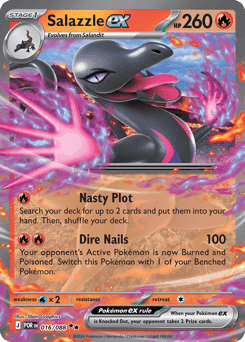 Salazzle ex Perfect Order card