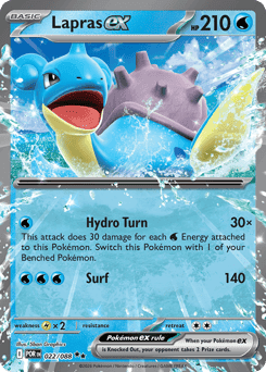 Lapras ex Perfect Order card