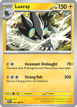 Luxray Perfect Order card