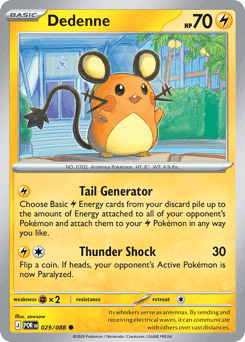 Dedenne Perfect Order card