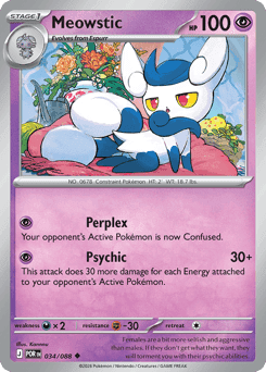 Meowstic Perfect Order card