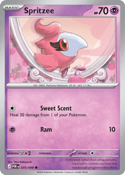 Spritzee Perfect Order card