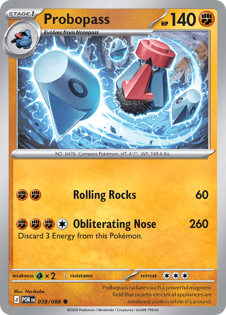 Probopass Perfect Order card