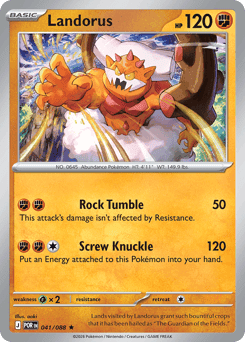 Landorus Perfect Order card