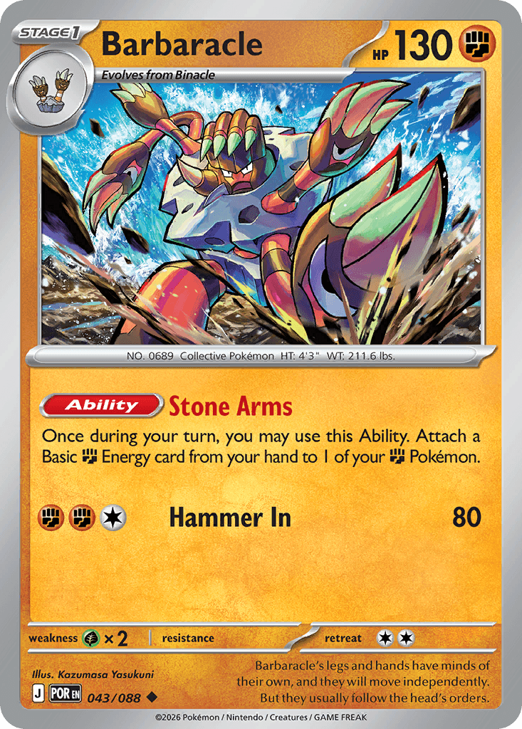 Barbaracle Perfect Order card