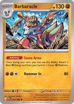 Barbaracle Perfect Order card