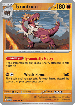 Tyrantrum Perfect Order card