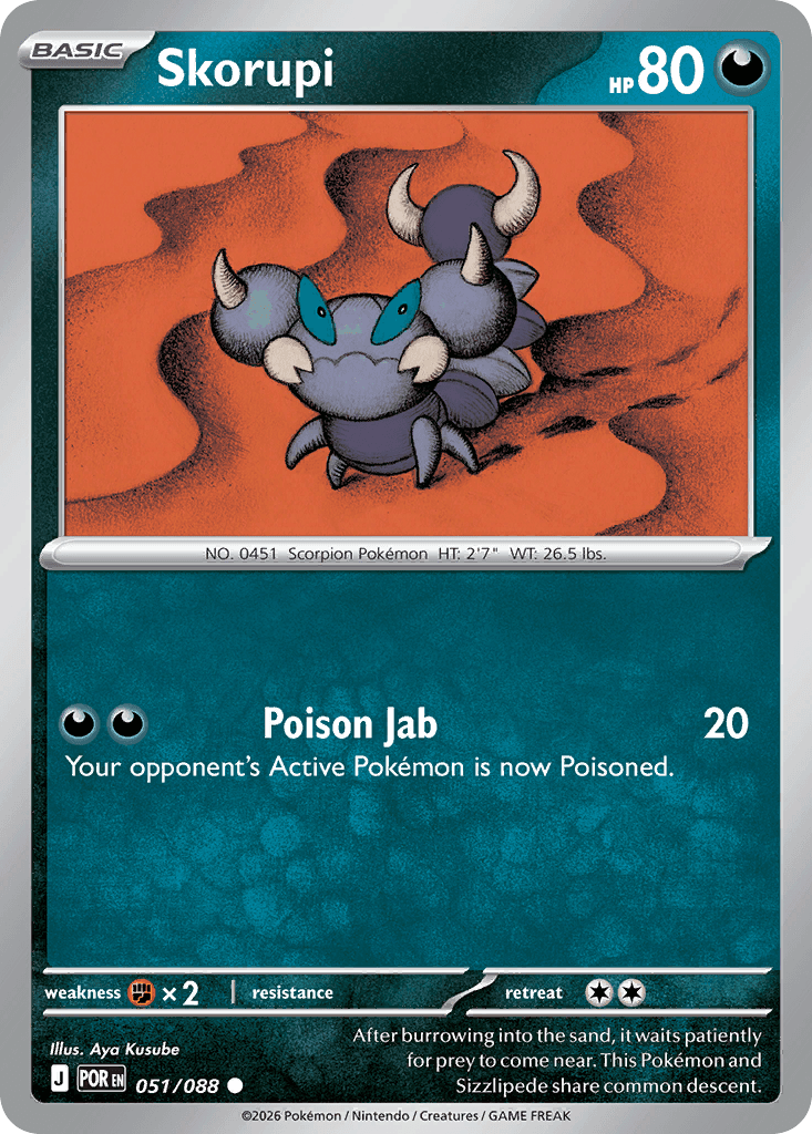 Skorupi Perfect Order card