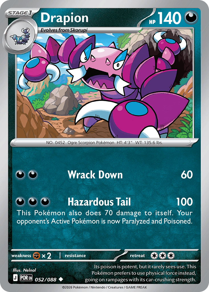 Drapion Perfect Order card