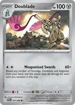 Doublade Perfect Order card