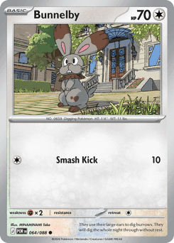 Bunnelby Perfect Order card