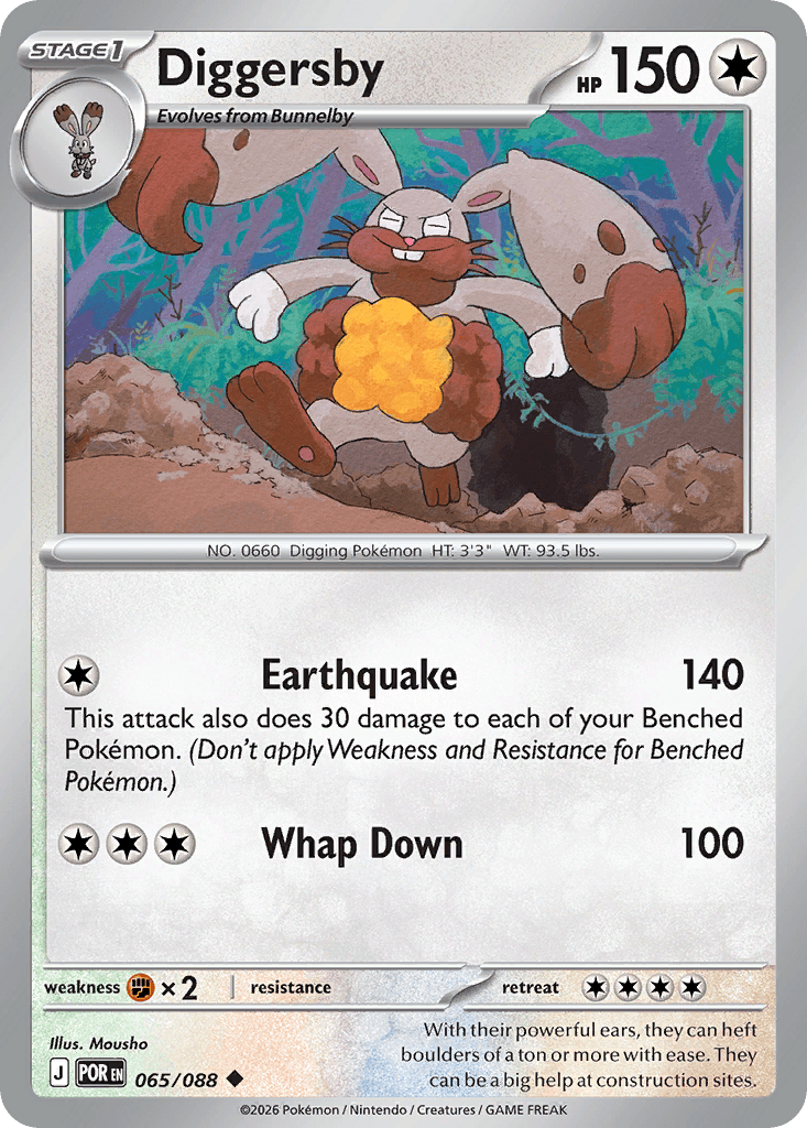 Diggersby Perfect Order card
