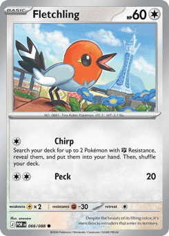 Fletchling Perfect Order card