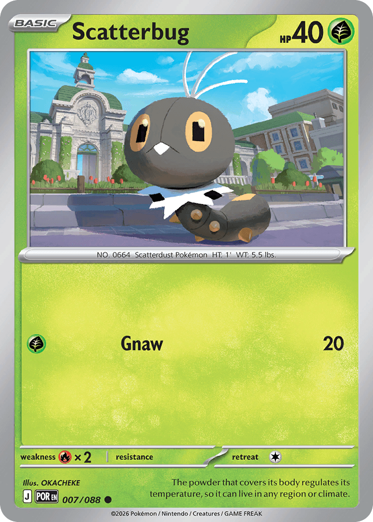 Scatterbug Perfect Order card