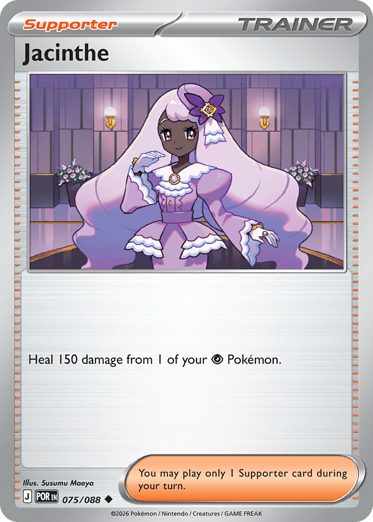 Jacinthe Perfect Order card