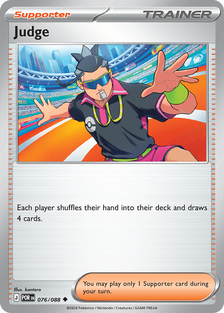 Judge Perfect Order card