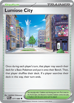 Lumiose City Perfect Order card