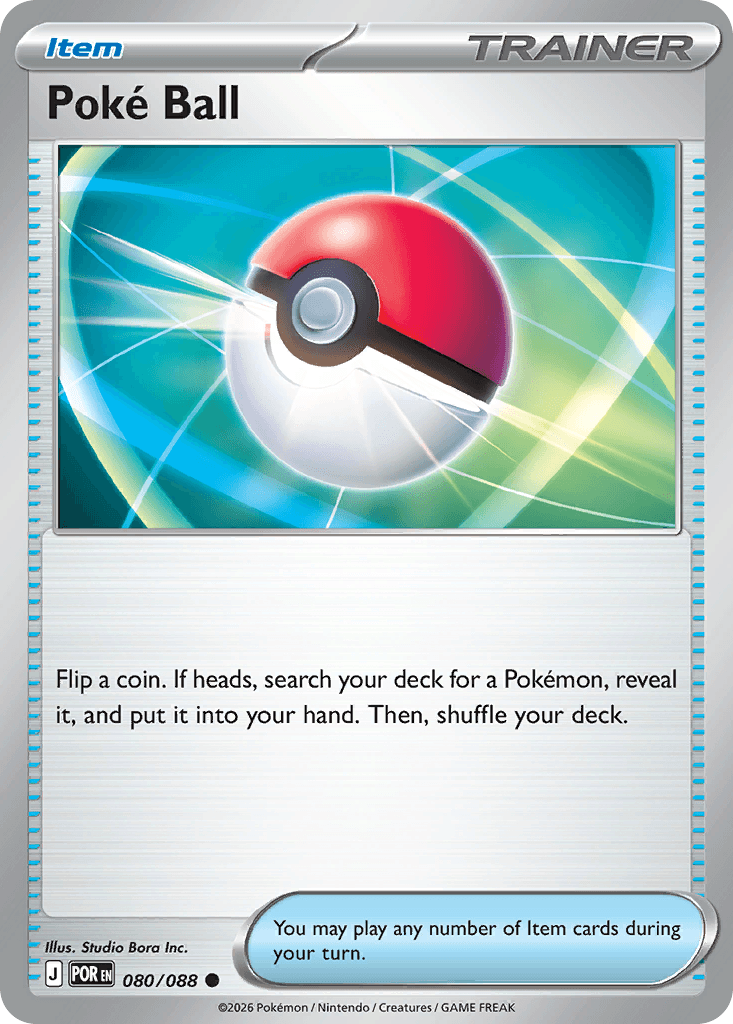 Poké Ball Perfect Order card