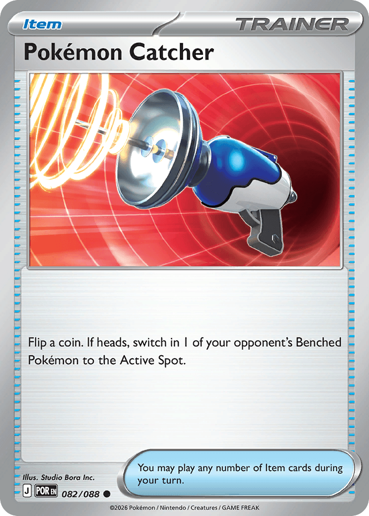 Pokémon Catcher Perfect Order card