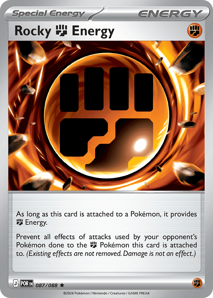 Rocky Fighting Energy Perfect Order card