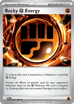 Rocky Fighting Energy Perfect Order card