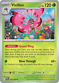 Vivillon Perfect Order card