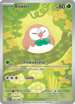 Rowlet Perfect Order card