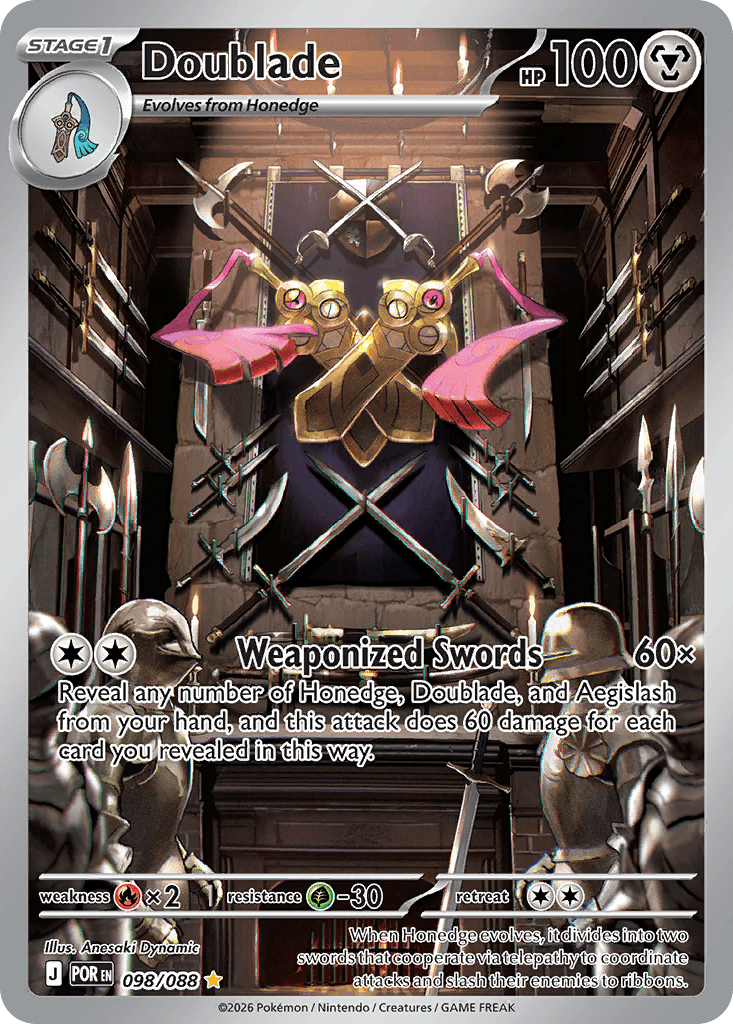 Doublade Perfect Order card