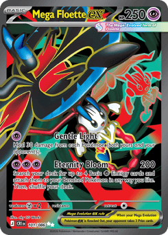 Mega Floette ex Chaos Rising card