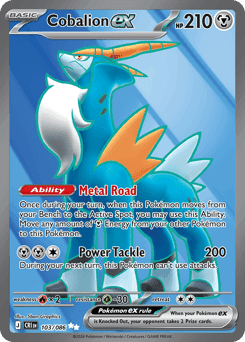 Cobalion ex Chaos Rising card