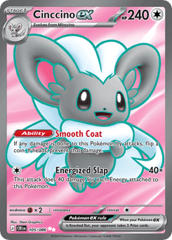 Cinccino ex Chaos Rising card