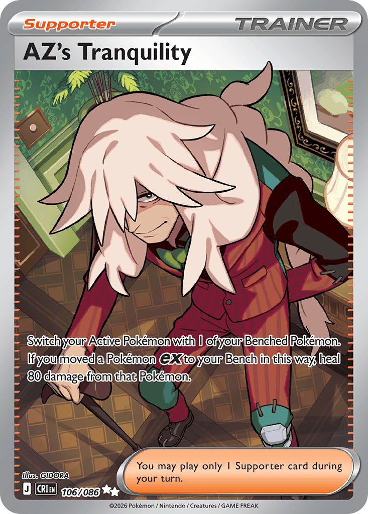 AZ's Tranquility Chaos Rising card