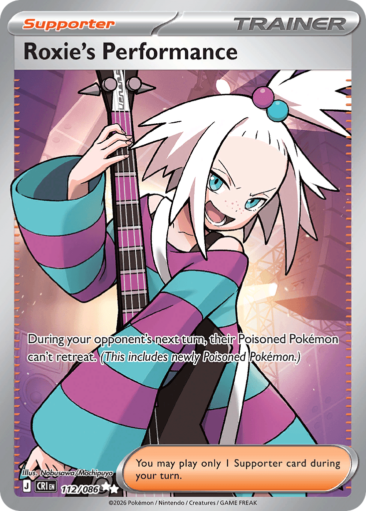 Roxie's Performance Chaos Rising card