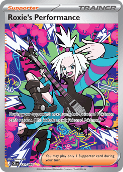Roxie's Performance Chaos Rising card