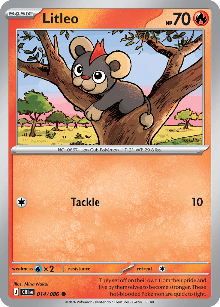 Litleo Chaos Rising card