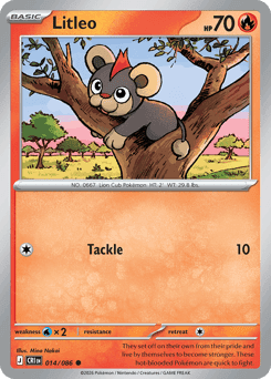 Litleo Chaos Rising card