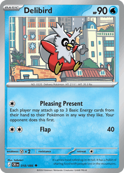 Delibird Chaos Rising card