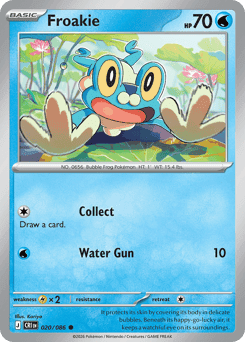 Froakie Chaos Rising card