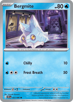 Bergmite Chaos Rising card
